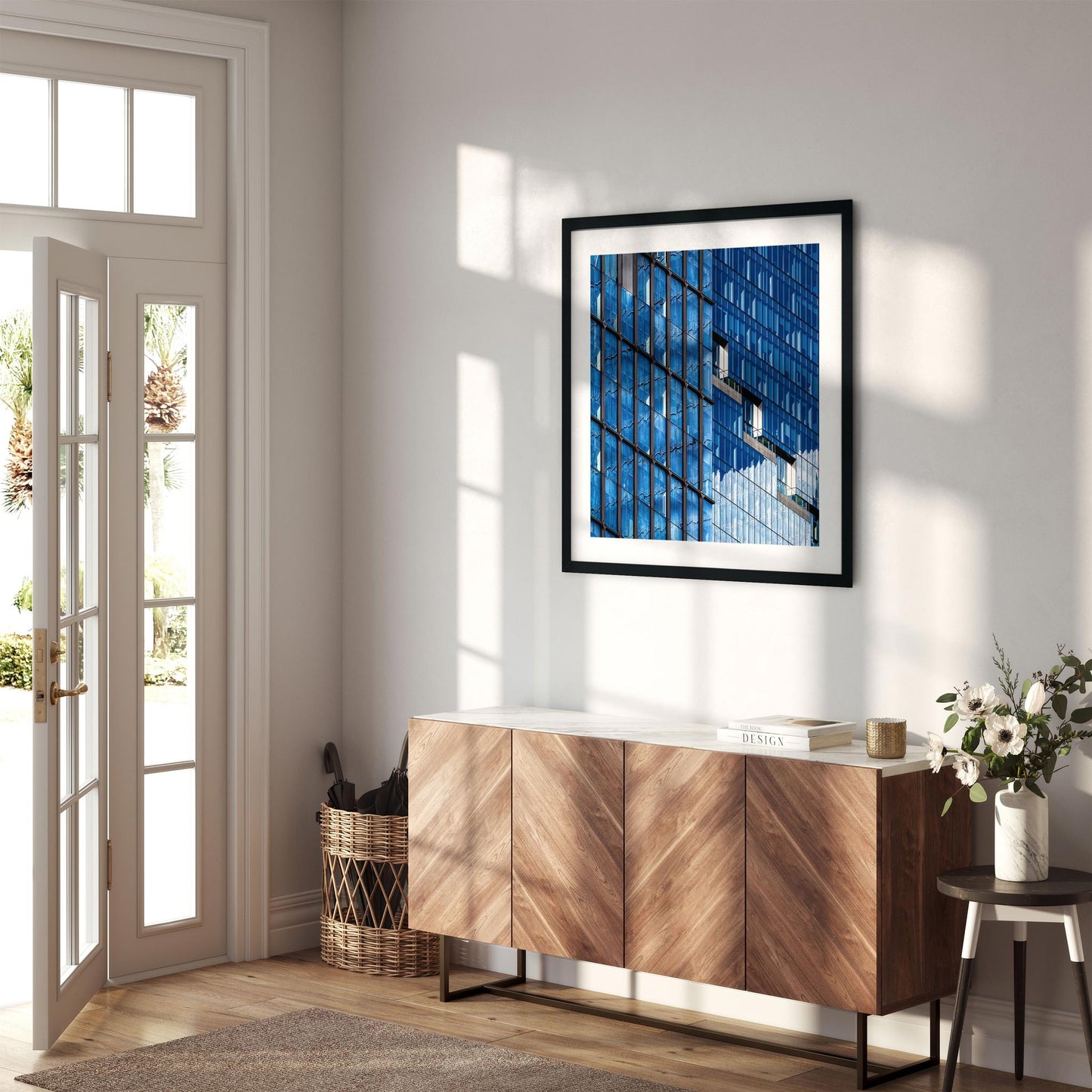 Fine art print of Building Reflections of Hudson Yards New York City