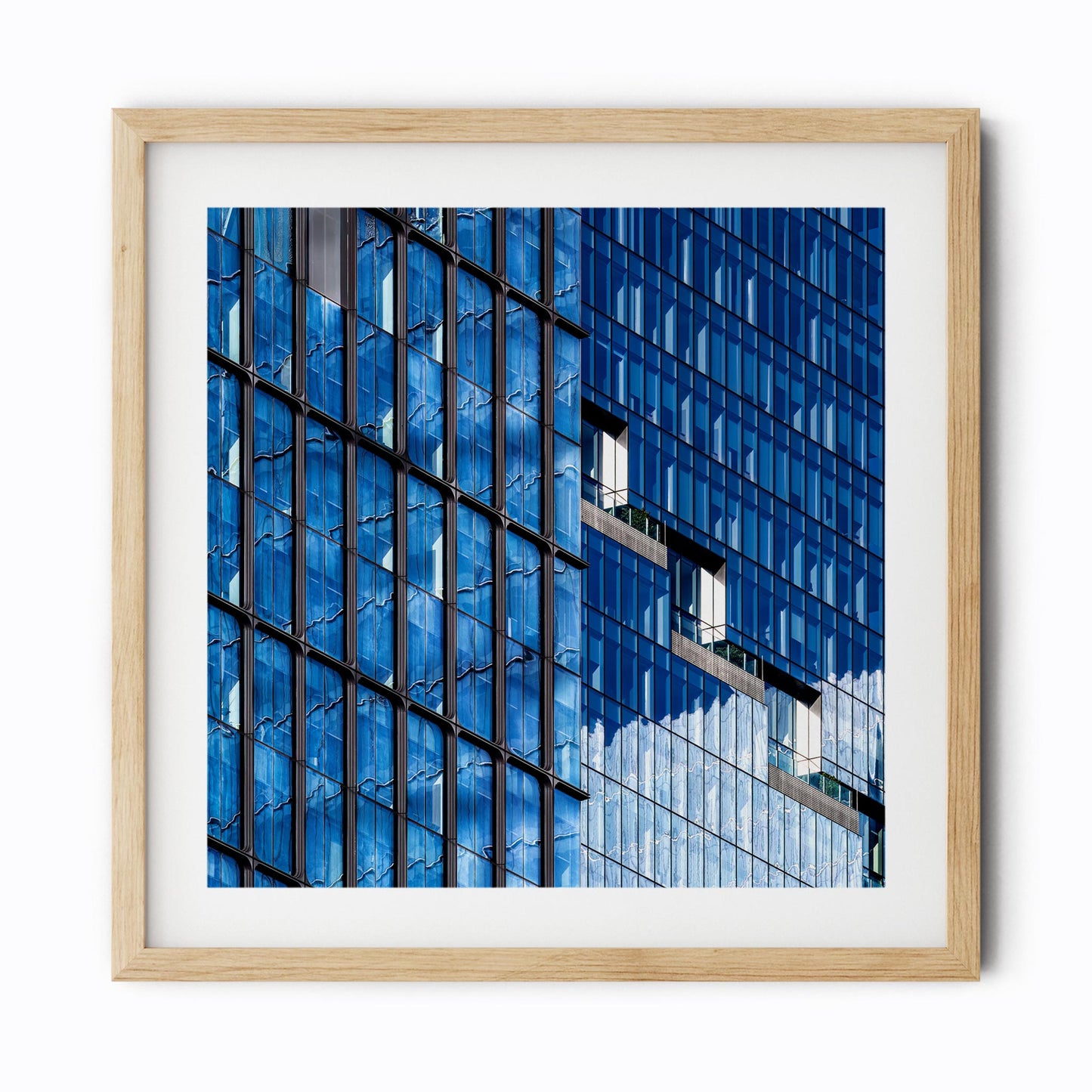 Fine art print of Building Reflections of Hudson Yards New York City