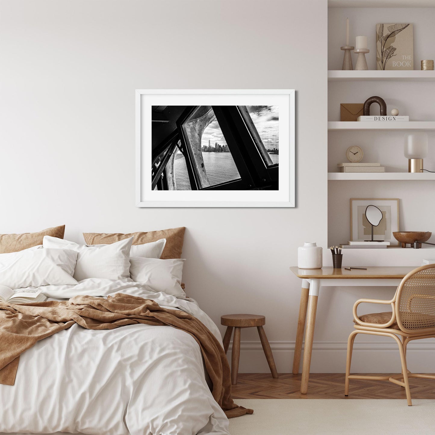 Fine art print of View through the Crown of Statue of Liberty