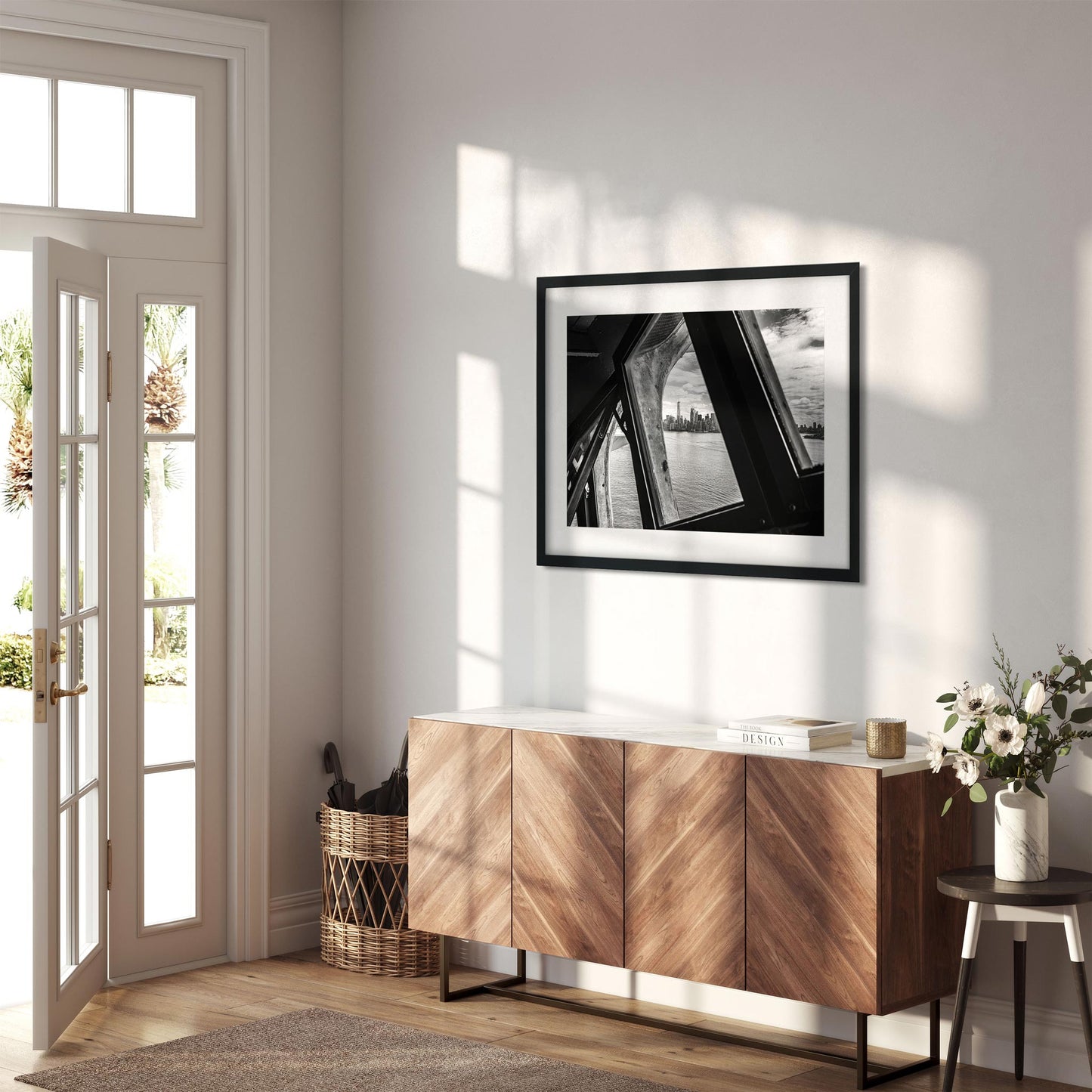 Fine art print of View through the Crown of Statue of Liberty