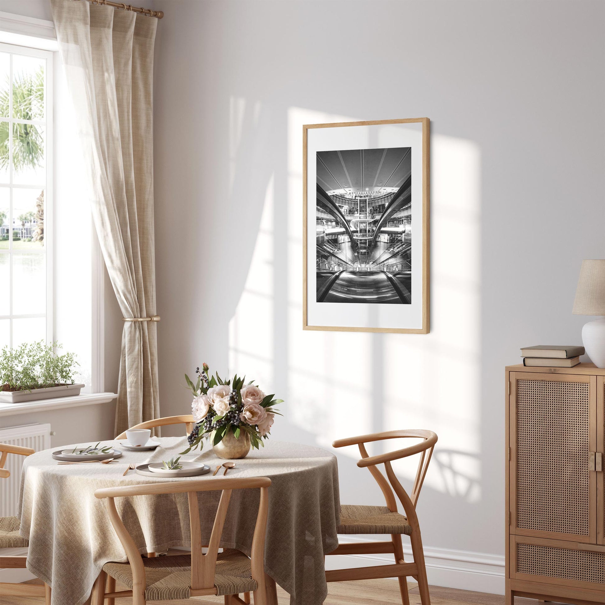 Fine art print of Fulton Street Subway Station Lower Manhattan