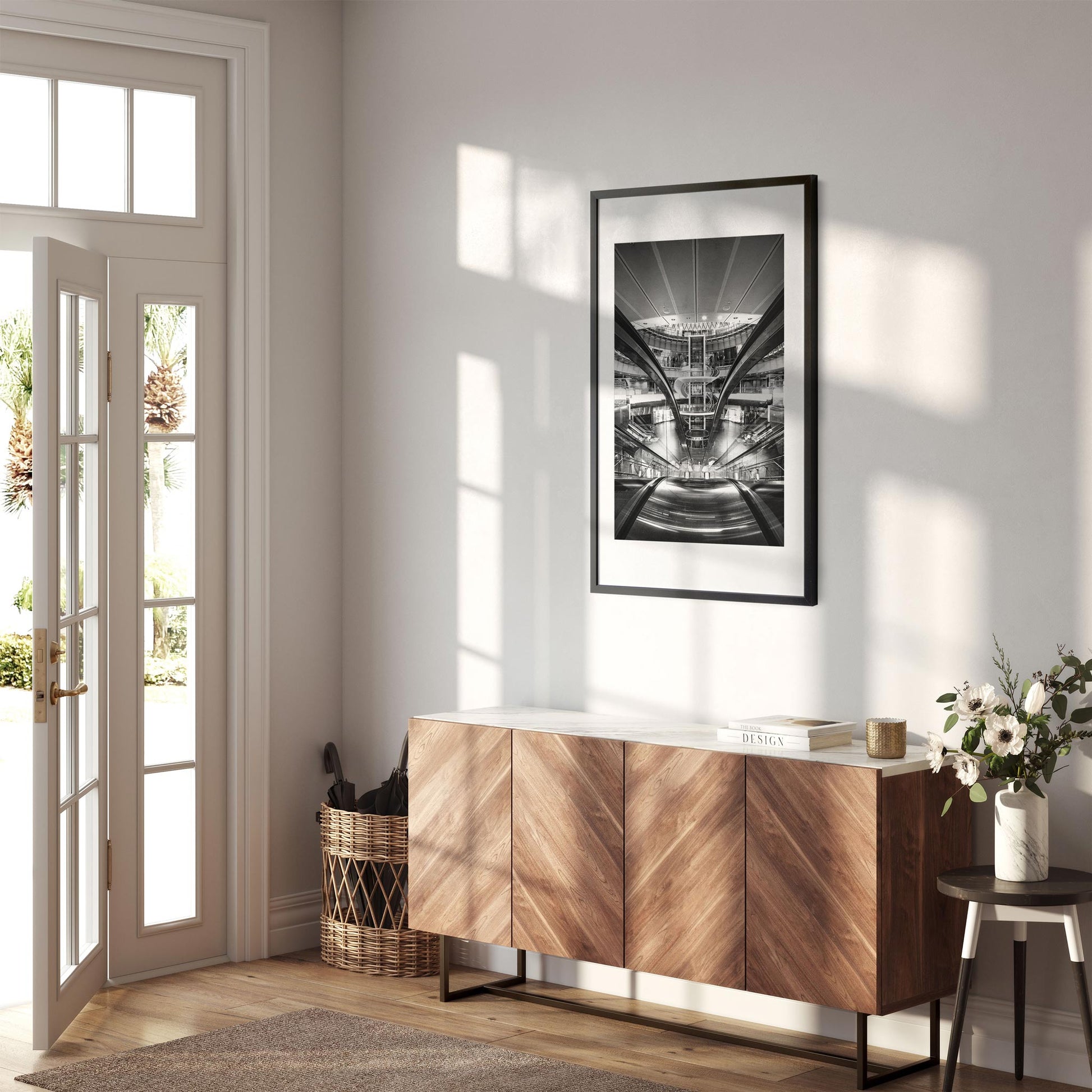 Fine art print of Fulton Street Subway Station Lower Manhattan