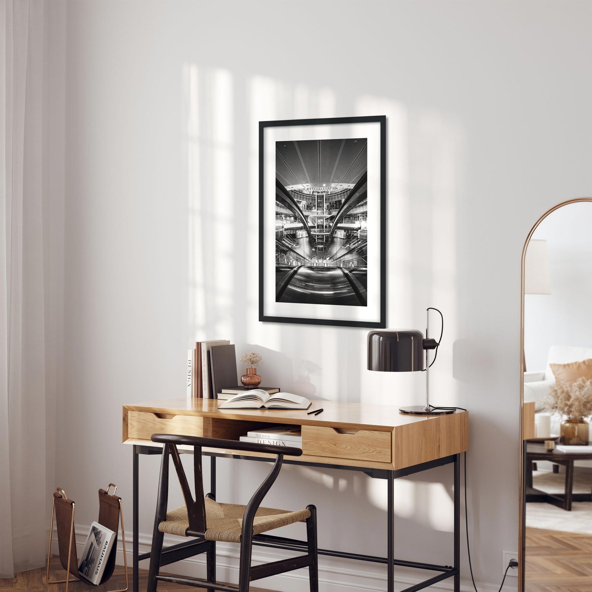 Fine art print of Fulton Street Subway Station Lower Manhattan