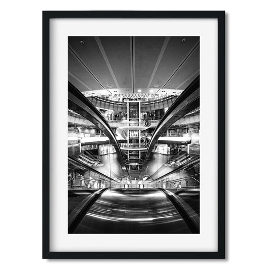 Fine art print of Fulton Street Subway Station Lower Manhattan