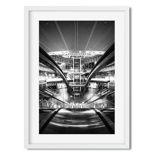Fine art print of Fulton Street Subway Station Lower Manhattan