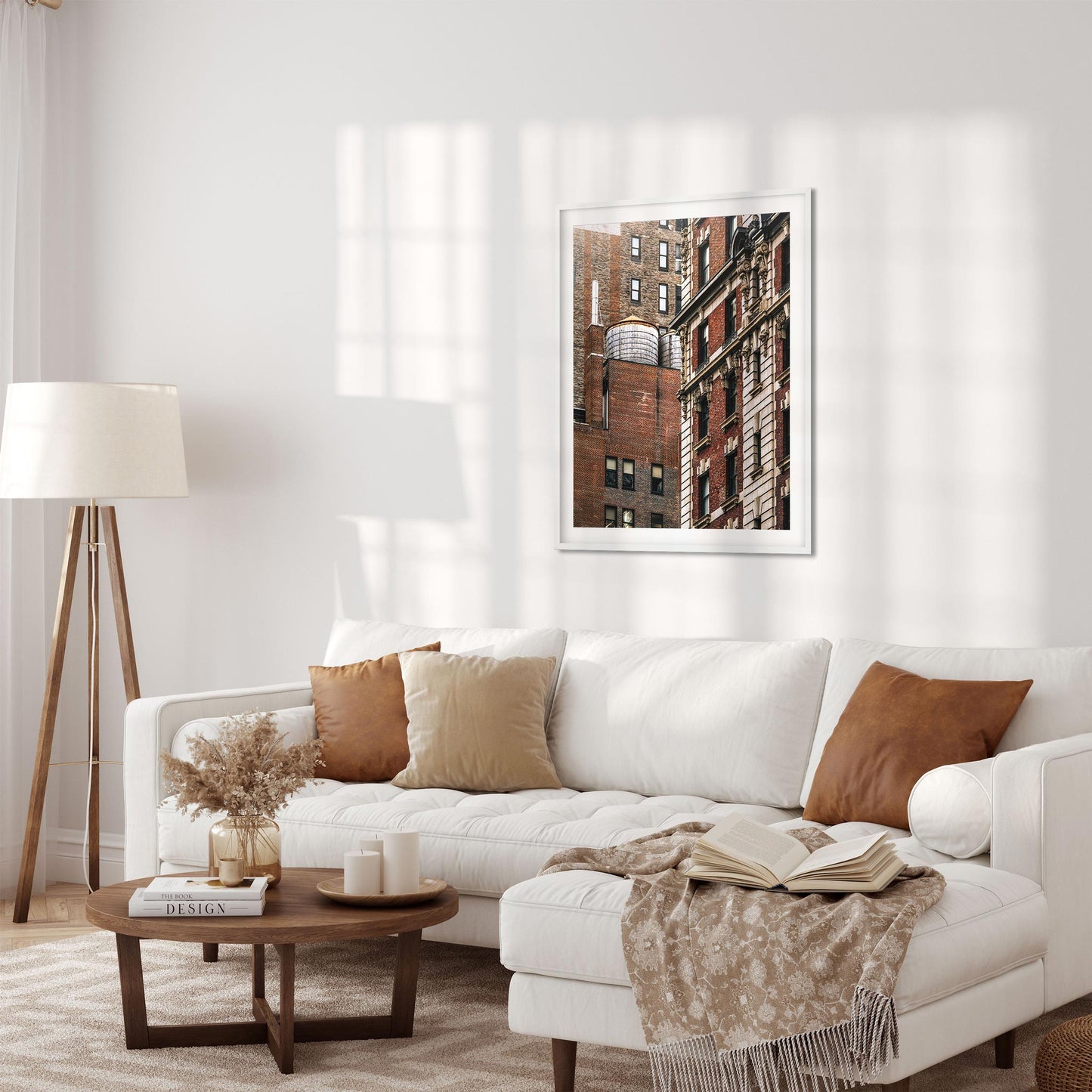 Fine art print of Water Tower in 8th Avenue Hell's Kitchen Manhattan NYC