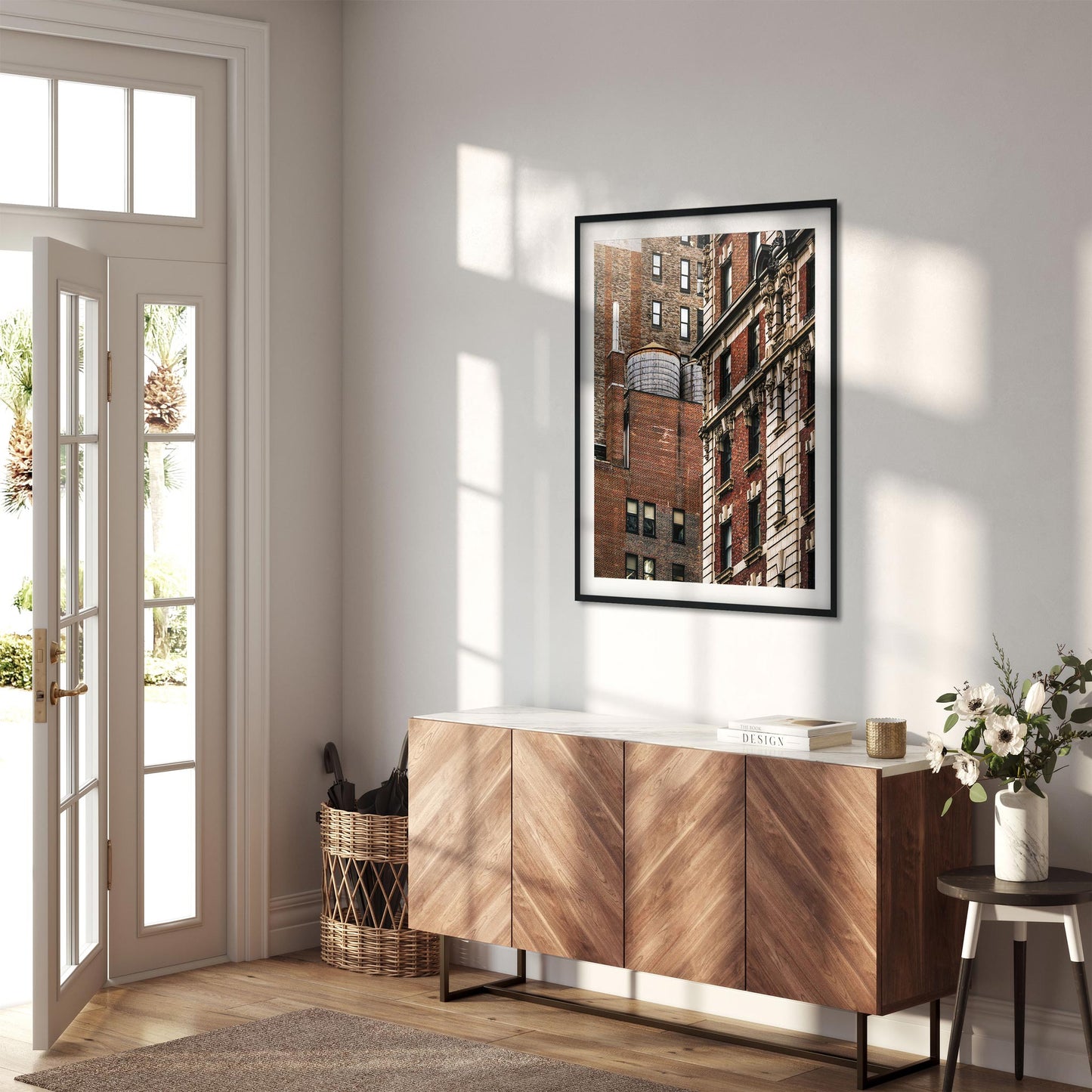 Fine art print of Water Tower in 8th Avenue Hell's Kitchen Manhattan NYC