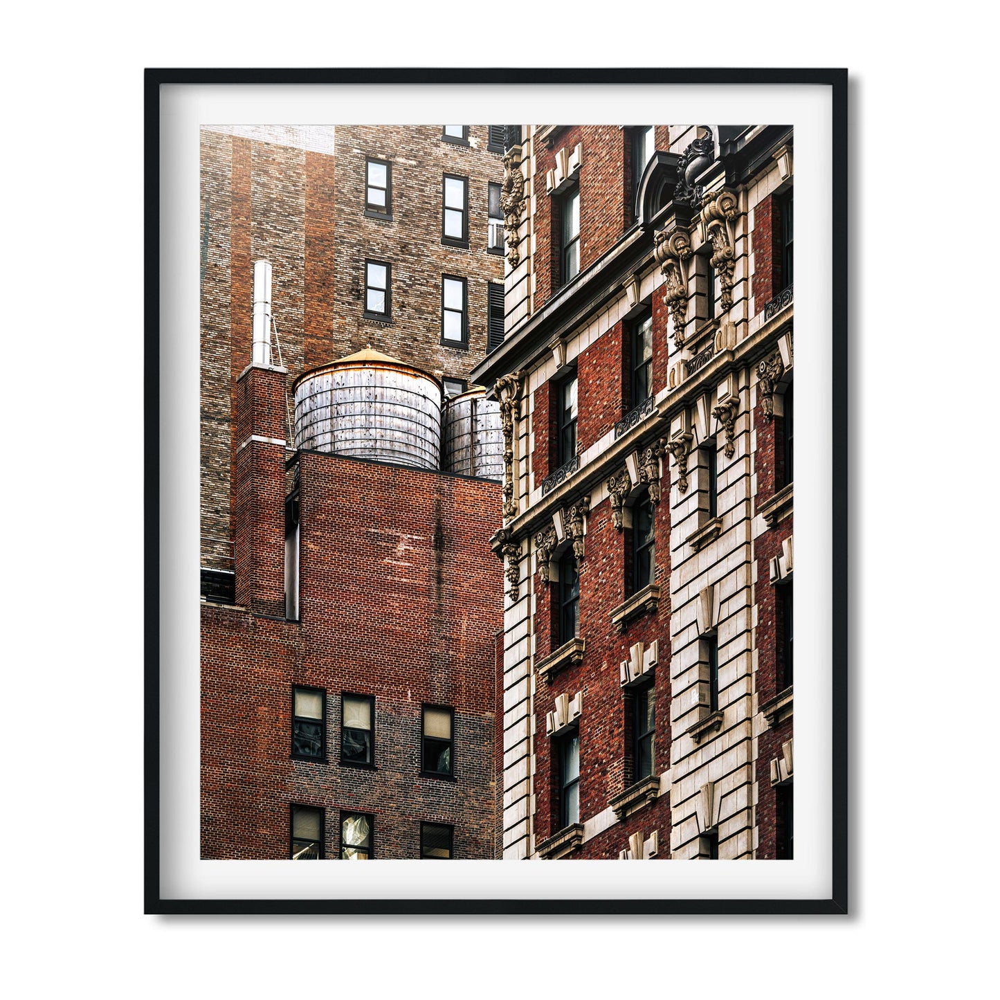 Fine art print of Water Tower in 8th Avenue Hell's Kitchen Manhattan NYC