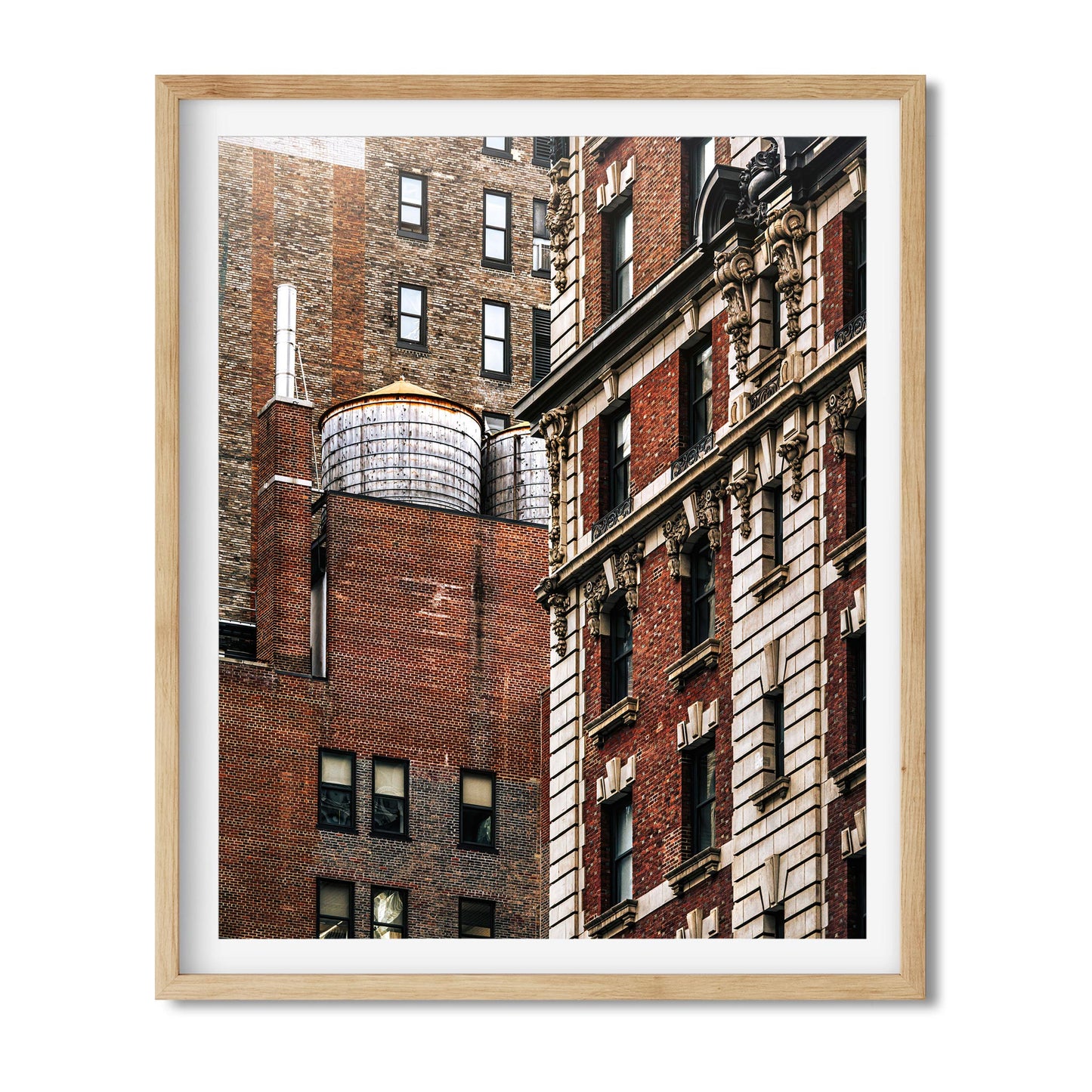 Fine art print of Water Tower in 8th Avenue Hell's Kitchen Manhattan NYC