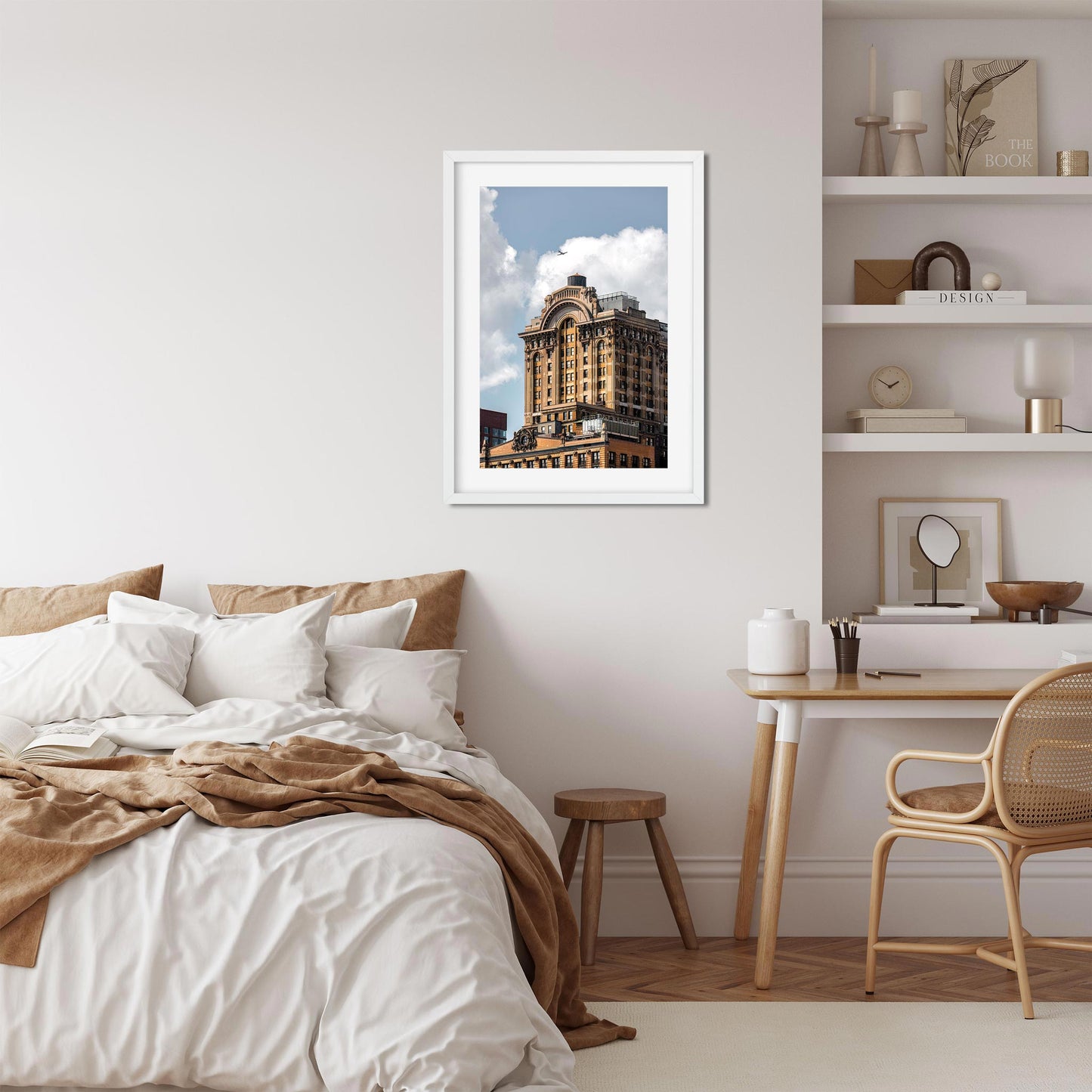 Fine art print of The Whitehall Building in Lower Manhattan NYC