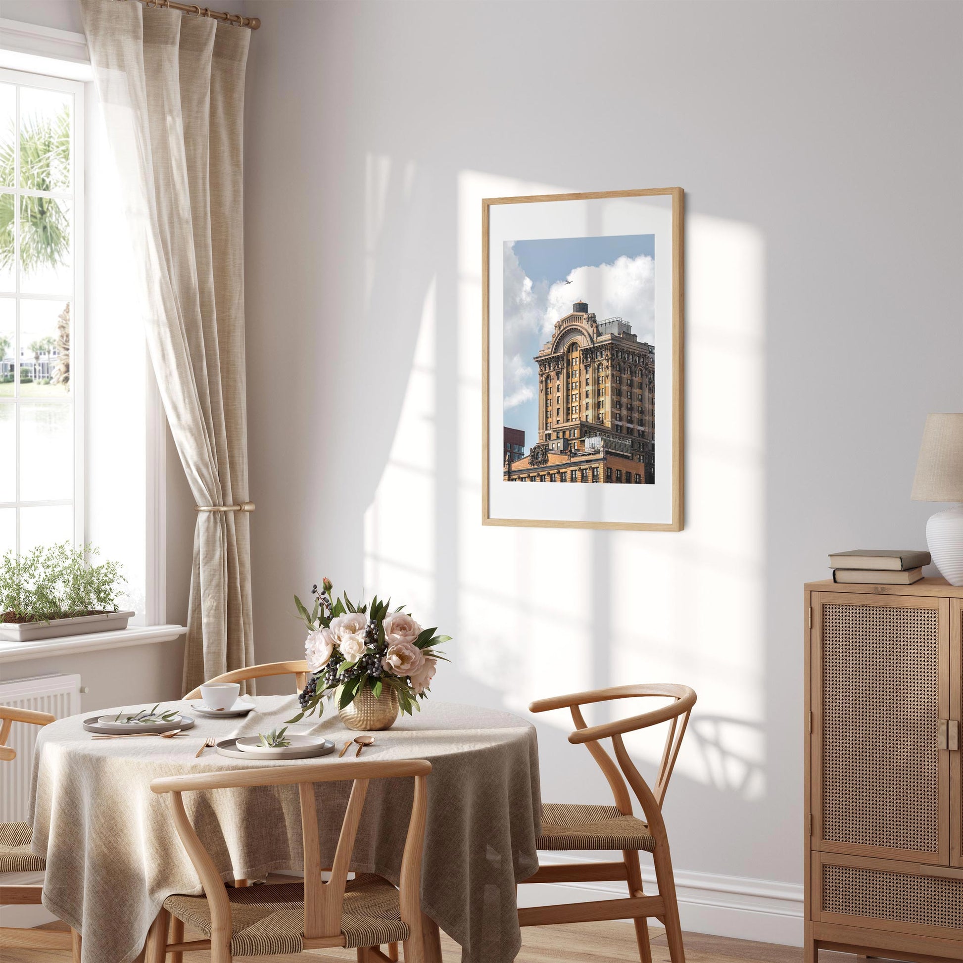 Fine art print of The Whitehall Building in Lower Manhattan NYC