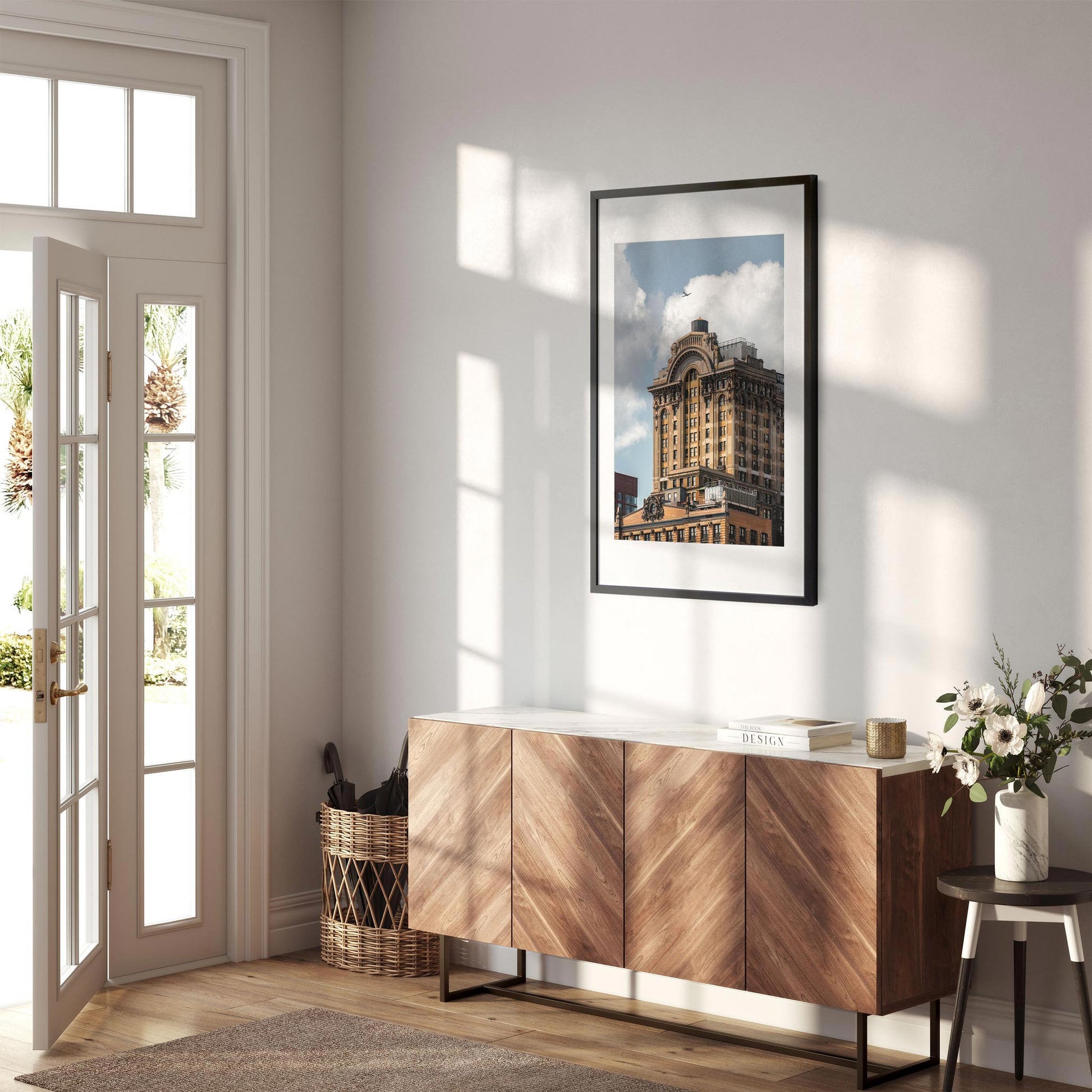 Fine art print of The Whitehall Building in Lower Manhattan NYC