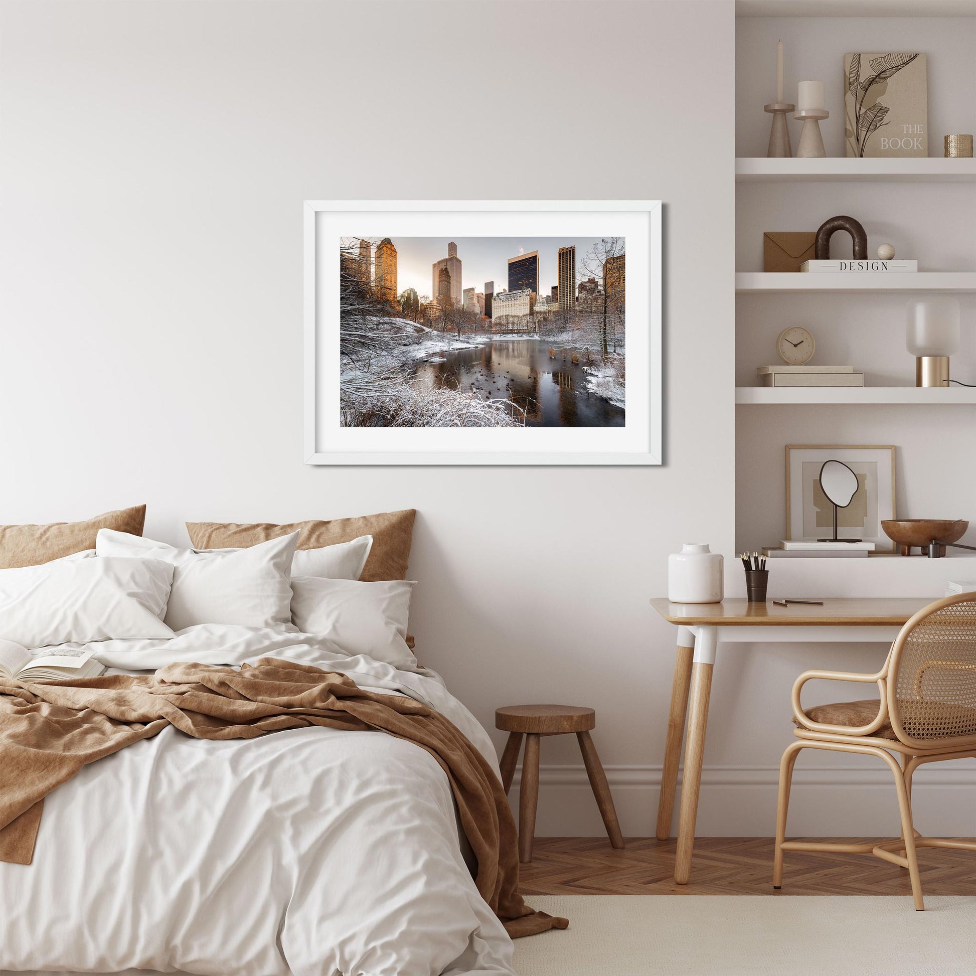 Fine art print of Central Park at Winter Sunrise New York City