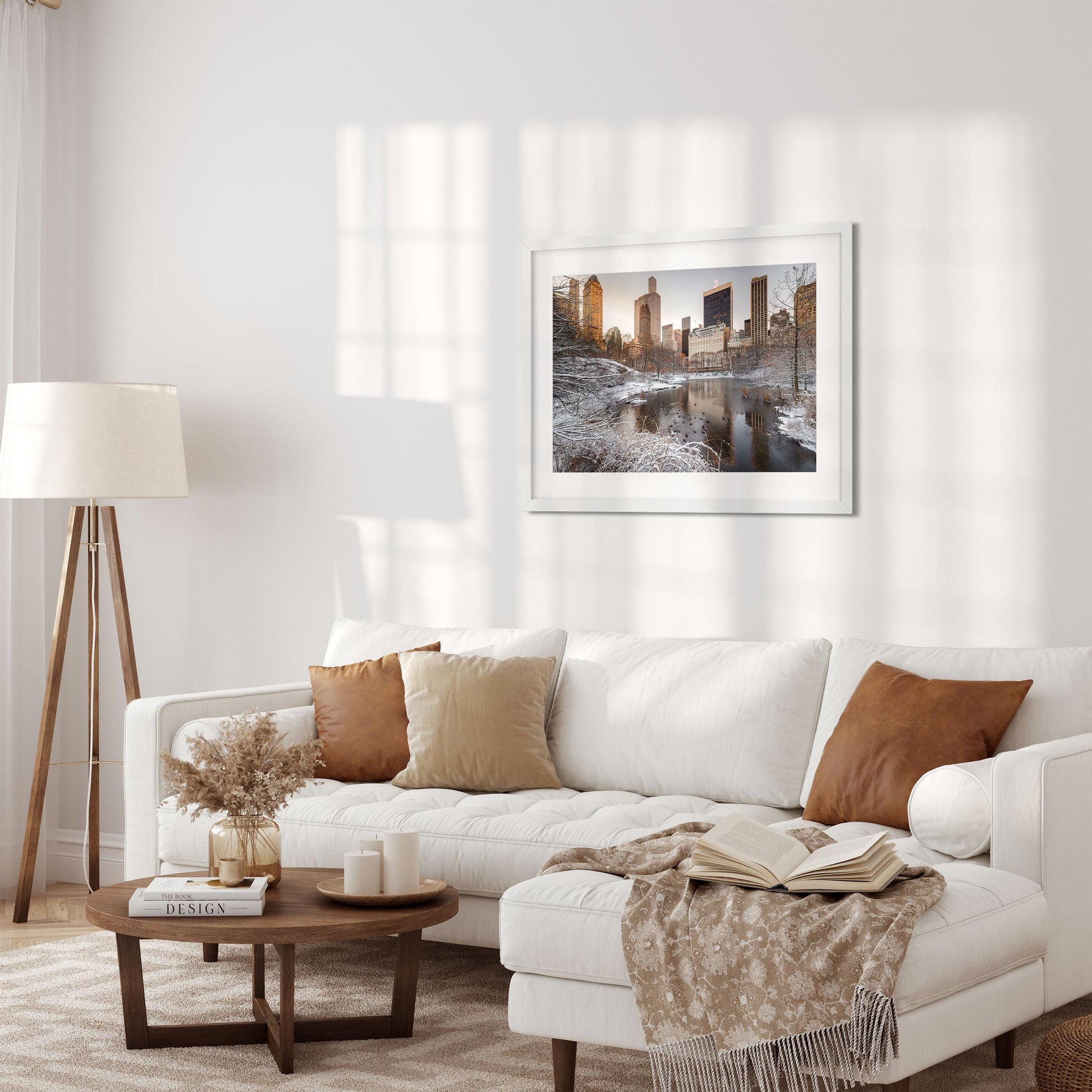 Fine art print of Central Park at Winter Sunrise New York City