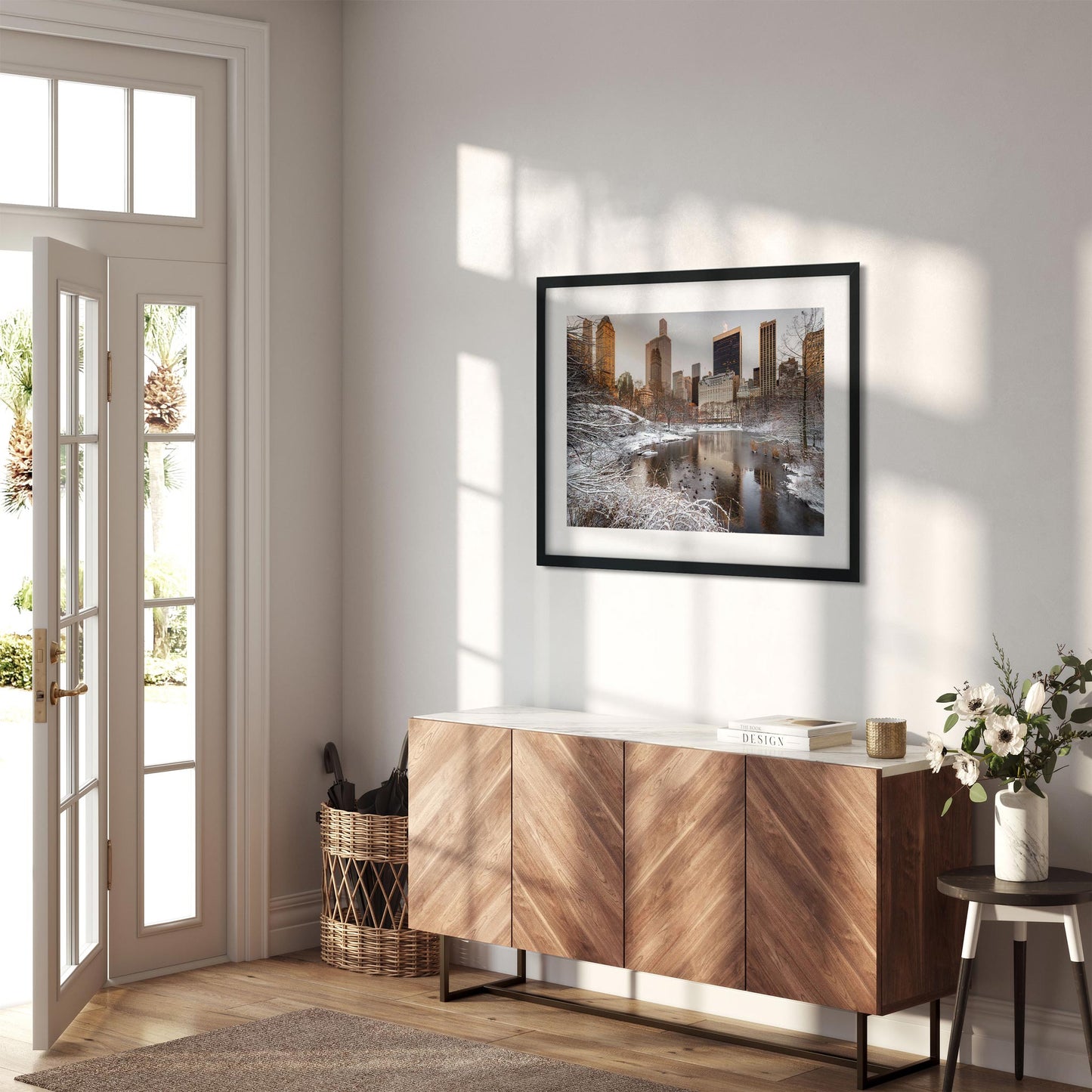 Fine art print of Central Park at Winter Sunrise New York City