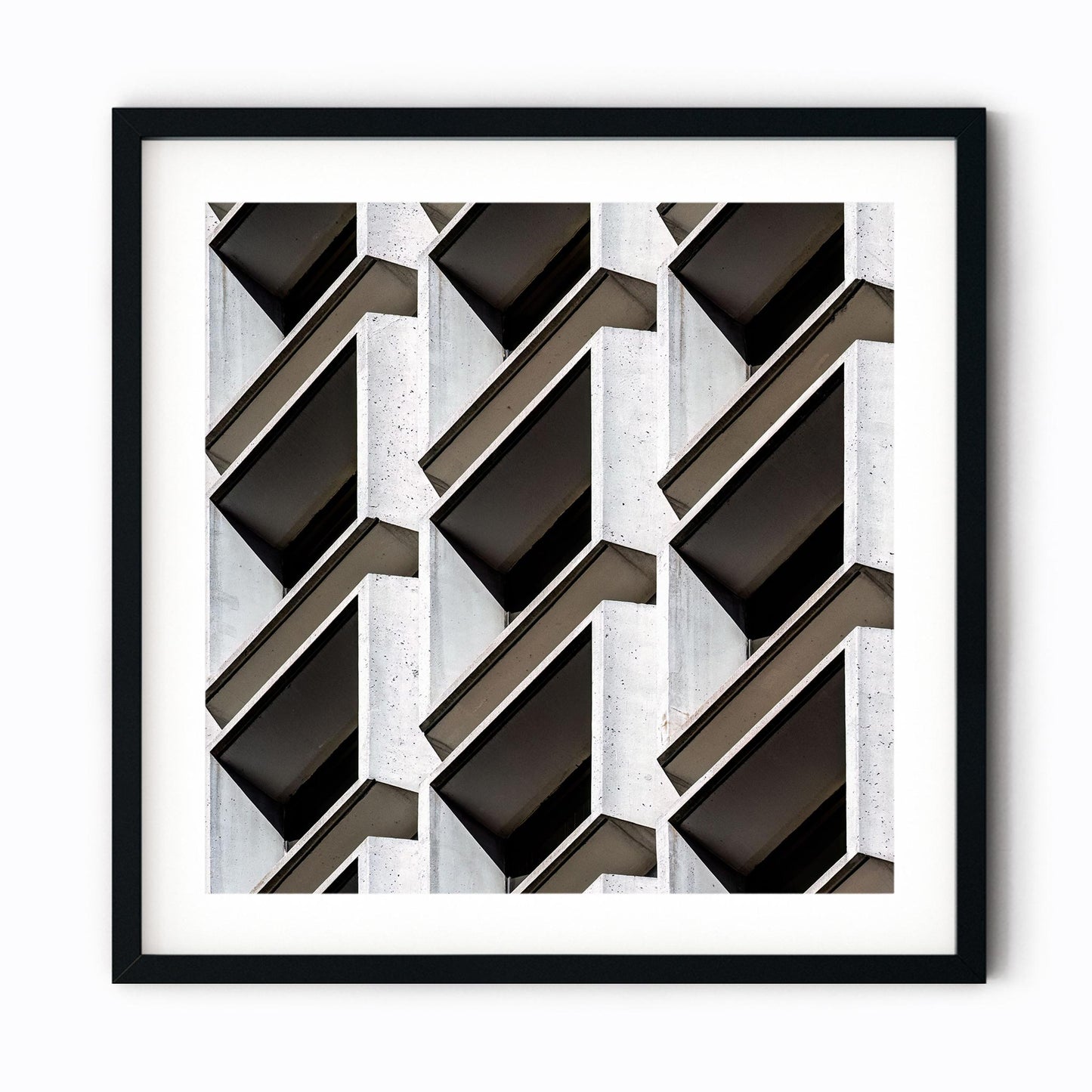 Fine art print of abstract building exterior of 909 Third Avenue New York City