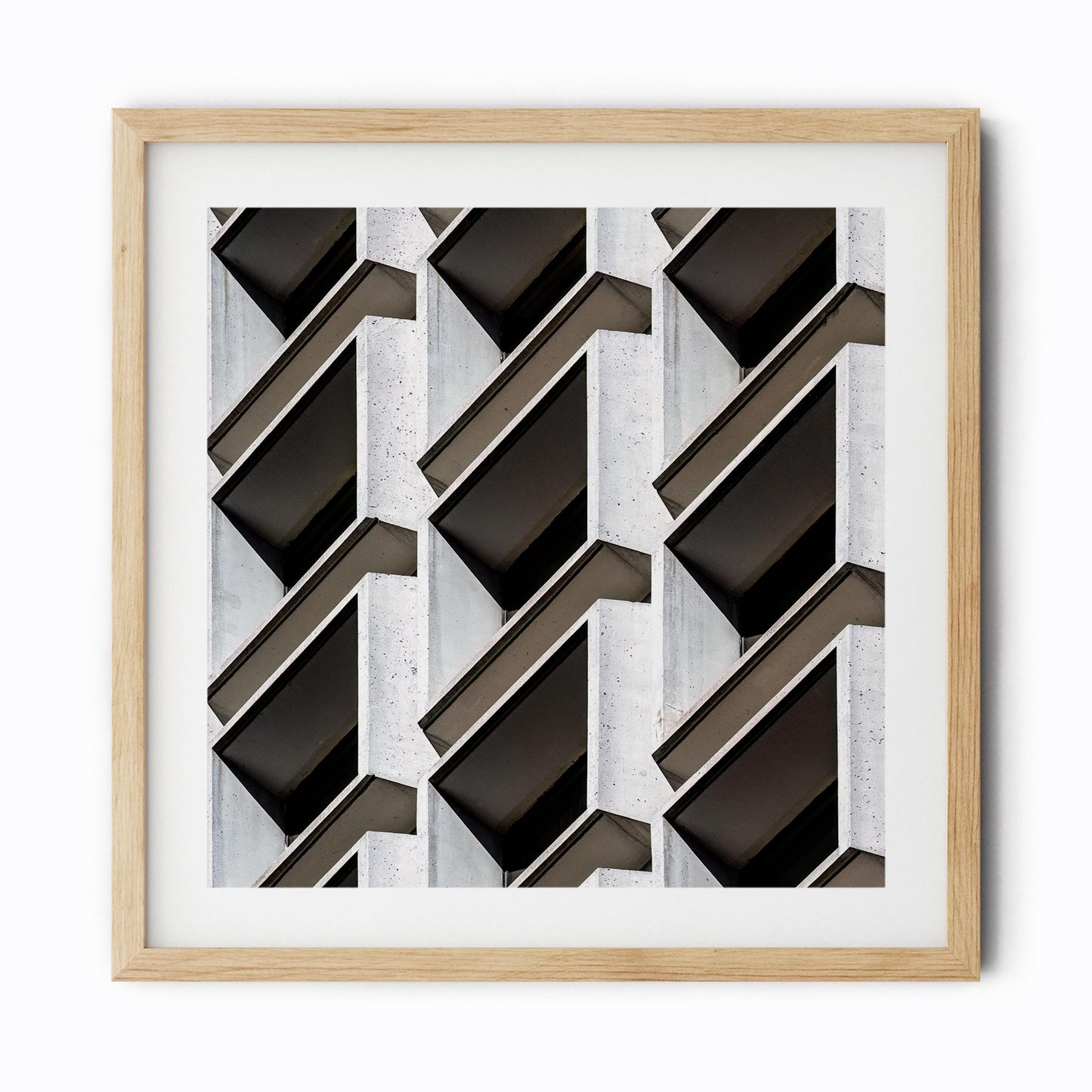 Fine art print of abstract building exterior of 909 Third Avenue New York City