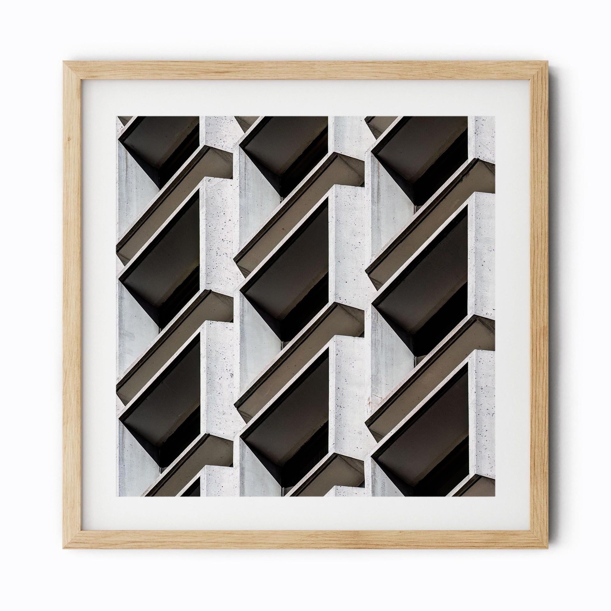 Fine art print of abstract building exterior of 909 Third Avenue New York City