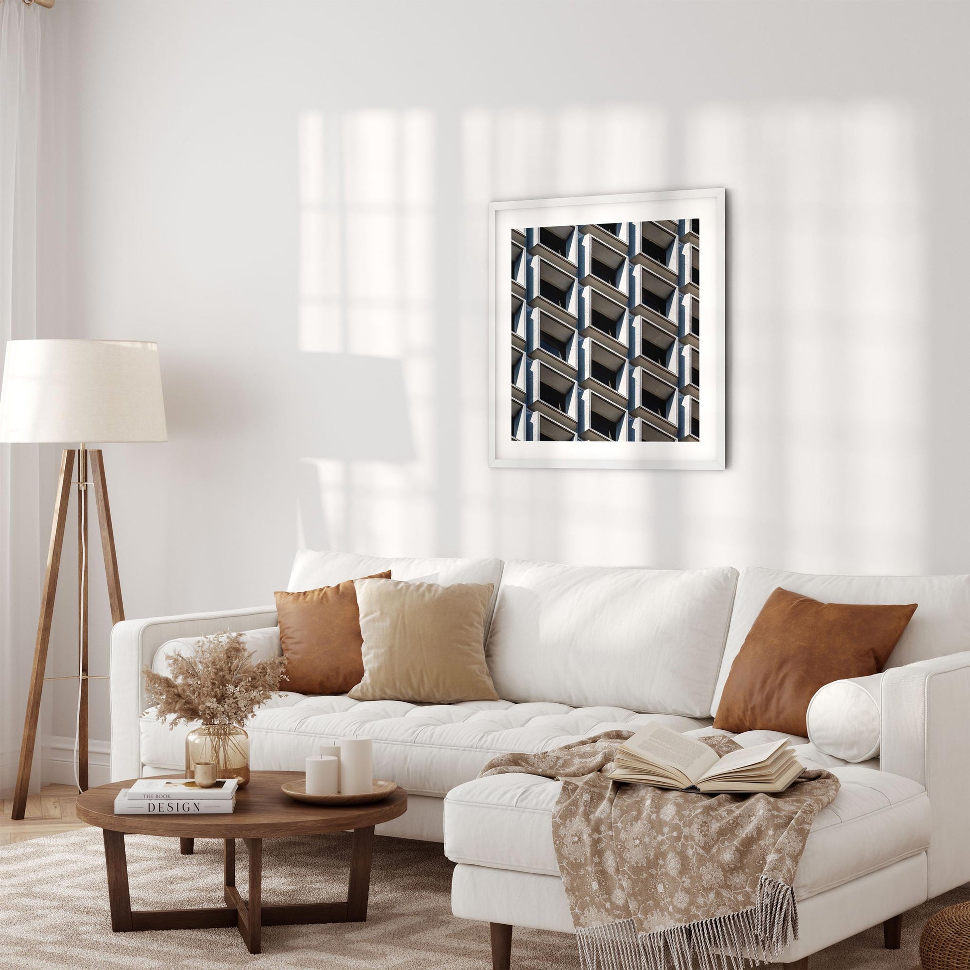 Fine art print of abstract 909 Third Avenue New York City