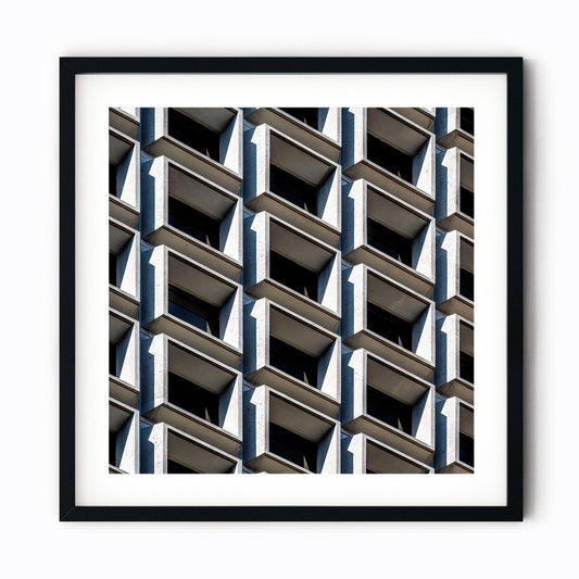 Fine art print of abstract 909 Third Avenue New York City