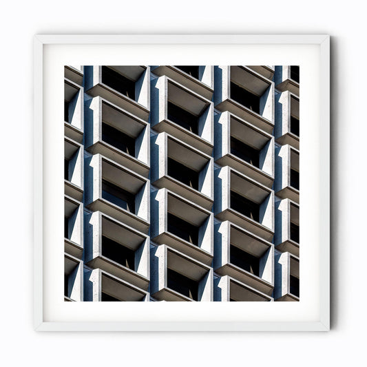Fine art print of abstract 909 Third Avenue New York City