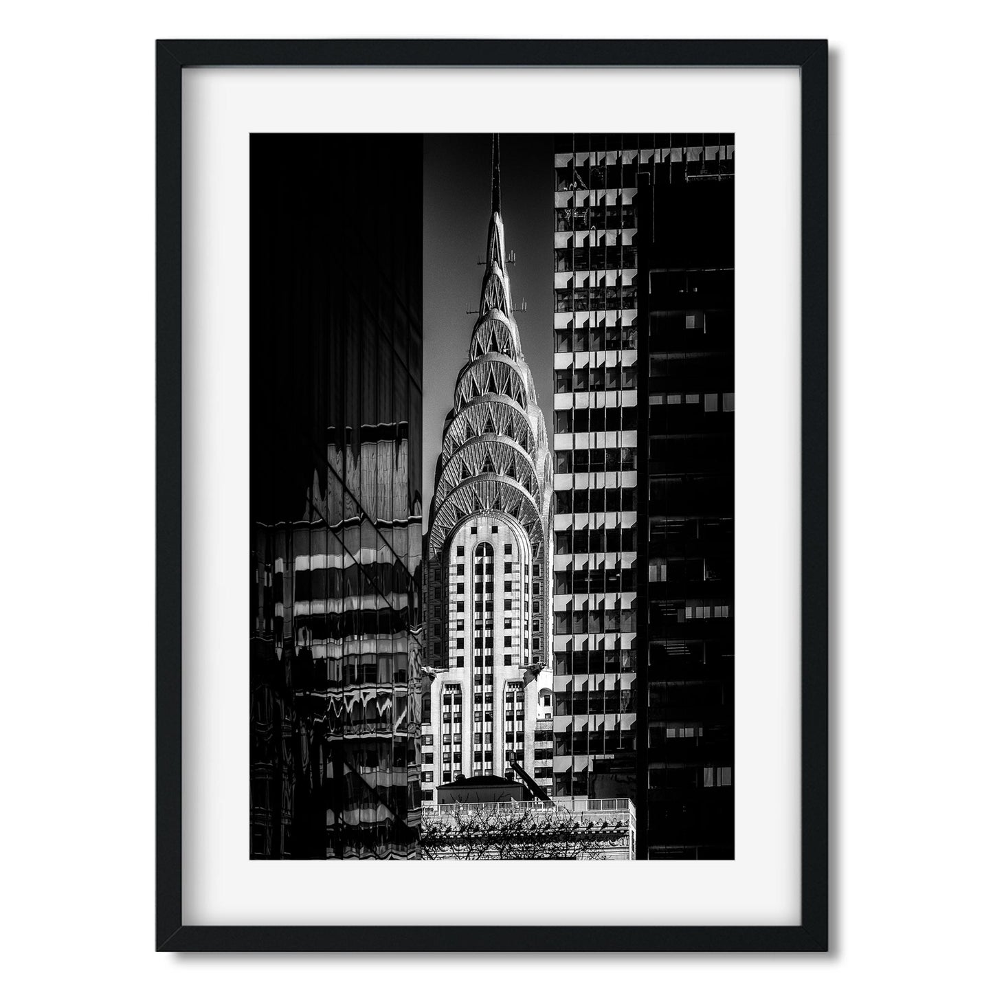 Fine art print of Shadow of Chrysler Building New York City