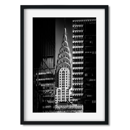 Fine art print of Shadow of Chrysler Building New York City