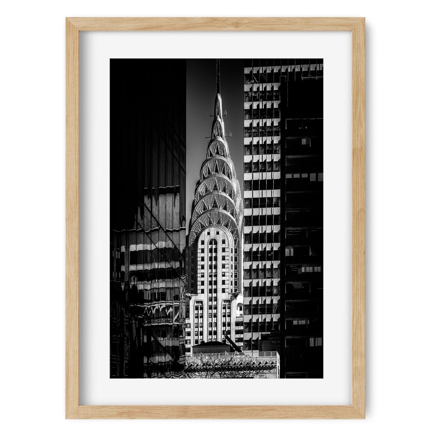 Fine art print of Shadow of Chrysler Building New York City