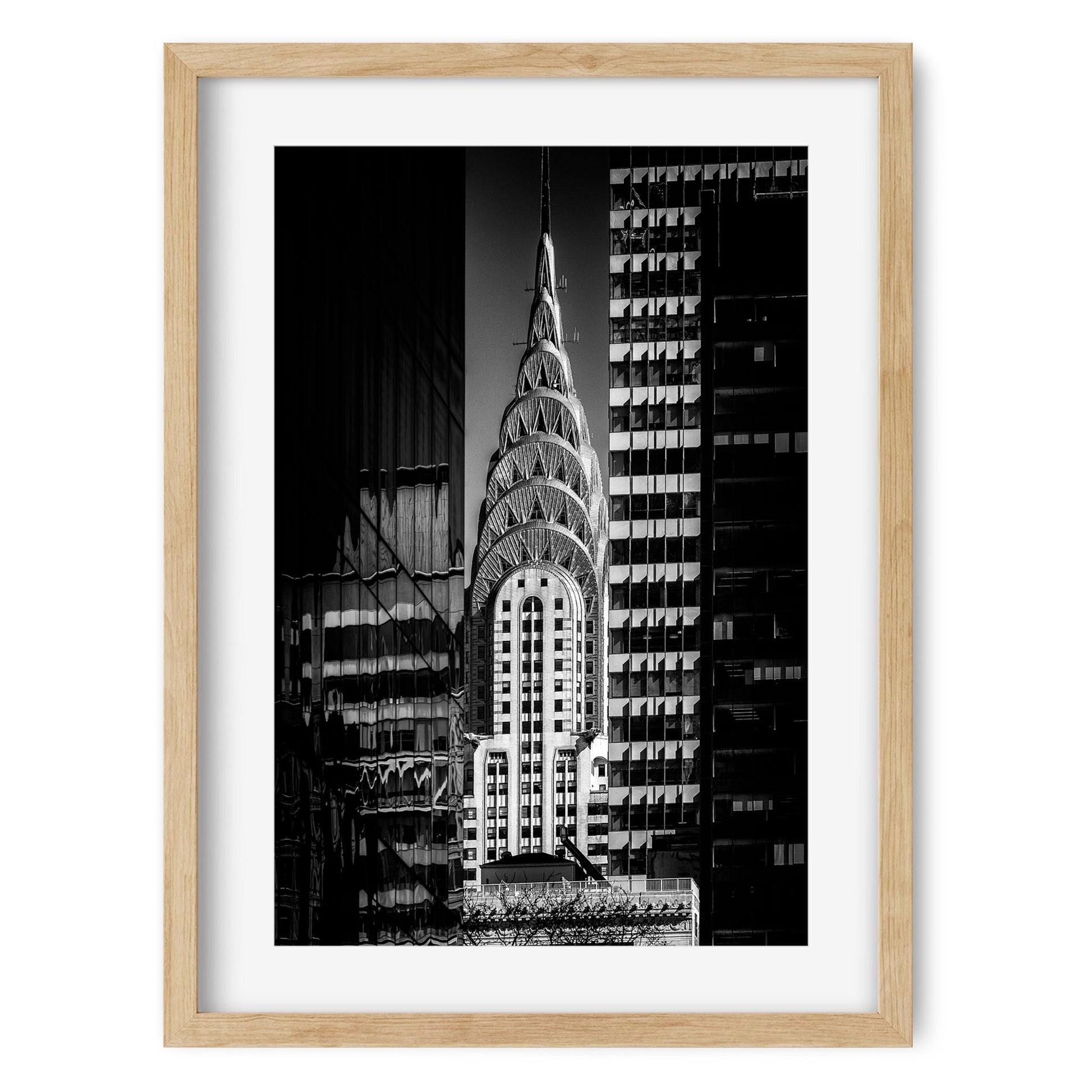 Fine art print of Shadow of Chrysler Building New York City