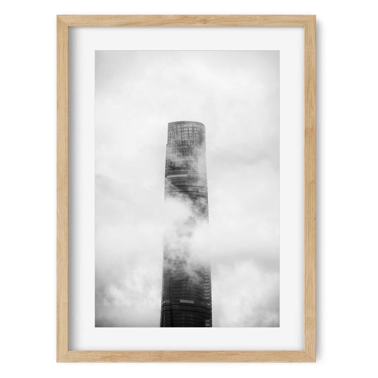 Shanghai Tower in the clouds 2025