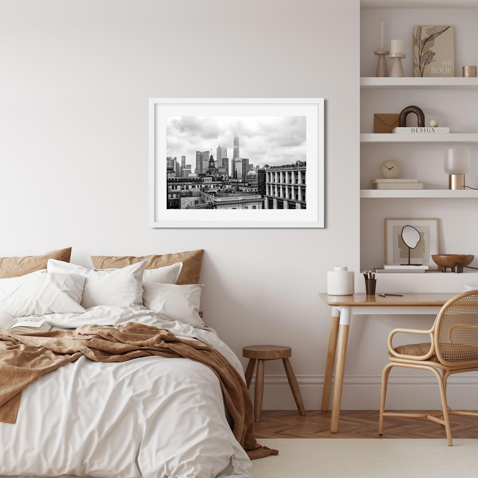 Fine art print of Shanghai Skyline in the Early Morning