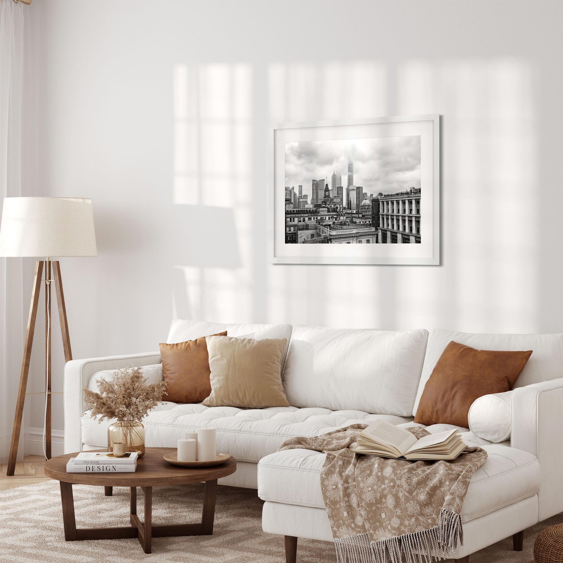 Fine art print of Shanghai Skyline in the Early Morning