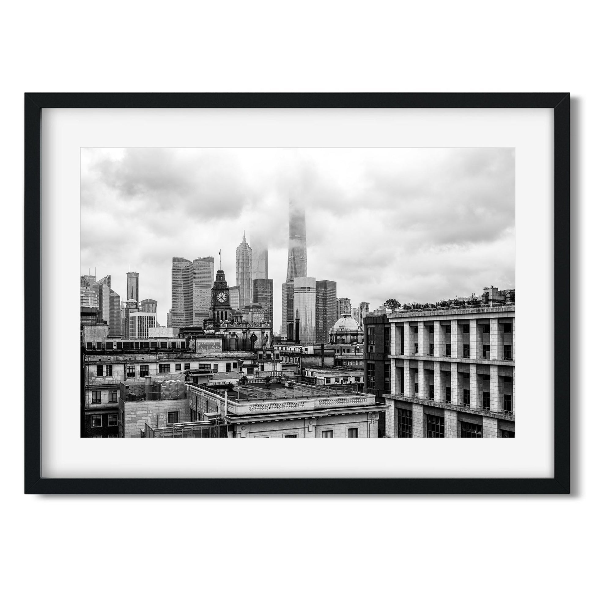 Fine art print of Shanghai Skyline in the Early Morning