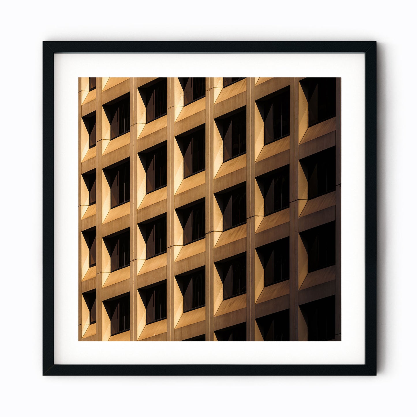 City Abstract Fine Art Print of 55 Water Street New York City