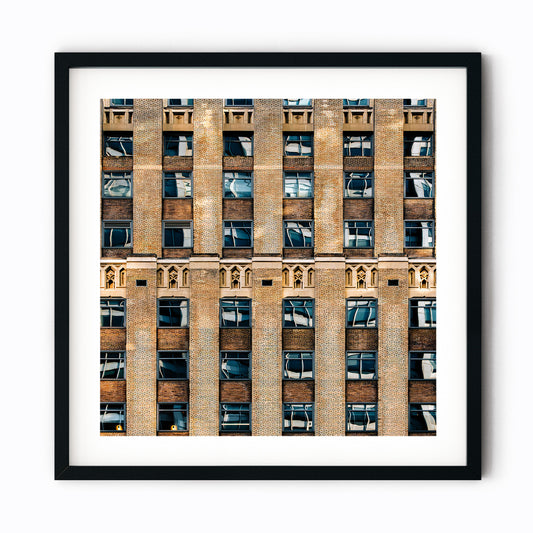 City Abstract Photography Color Fine Art Print of Wall Street New York City