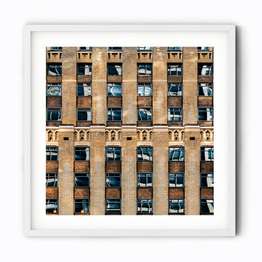 City Abstract Photography Color Fine Art Print of Wall Street New York City