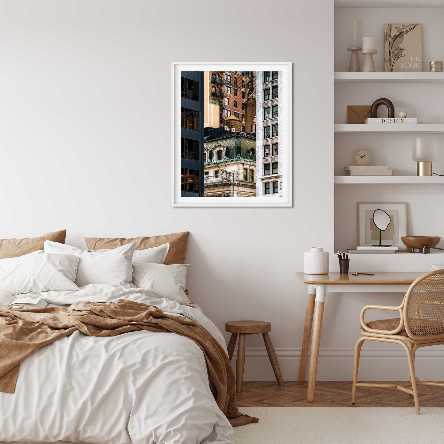 Fine Art Print of Water Tower on Liberty Street Lower Manhattan