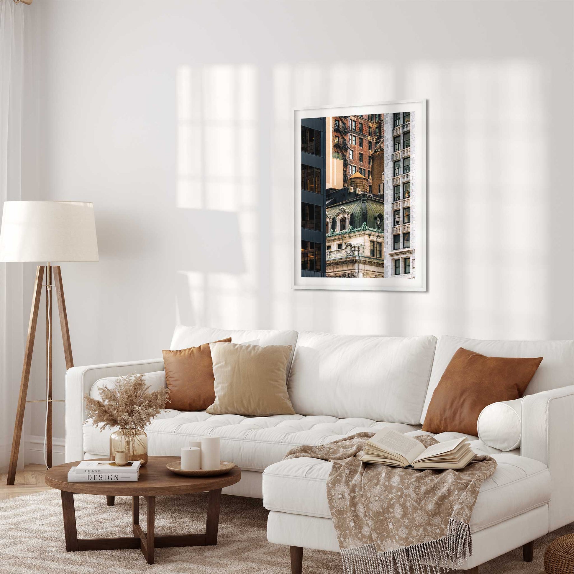 Fine Art Print of Water Tower on Liberty Street Lower Manhattan
