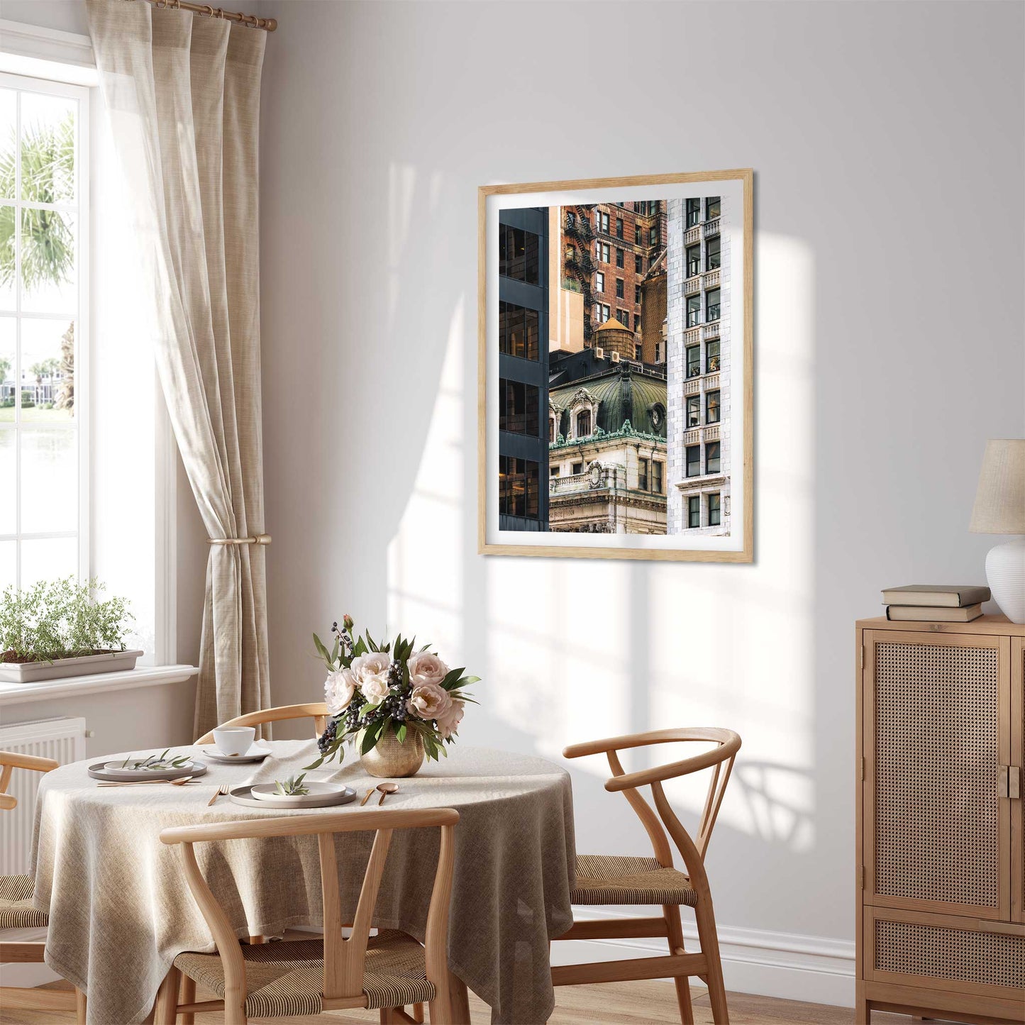 Fine Art Print of Water Tower on Liberty Street Lower Manhattan