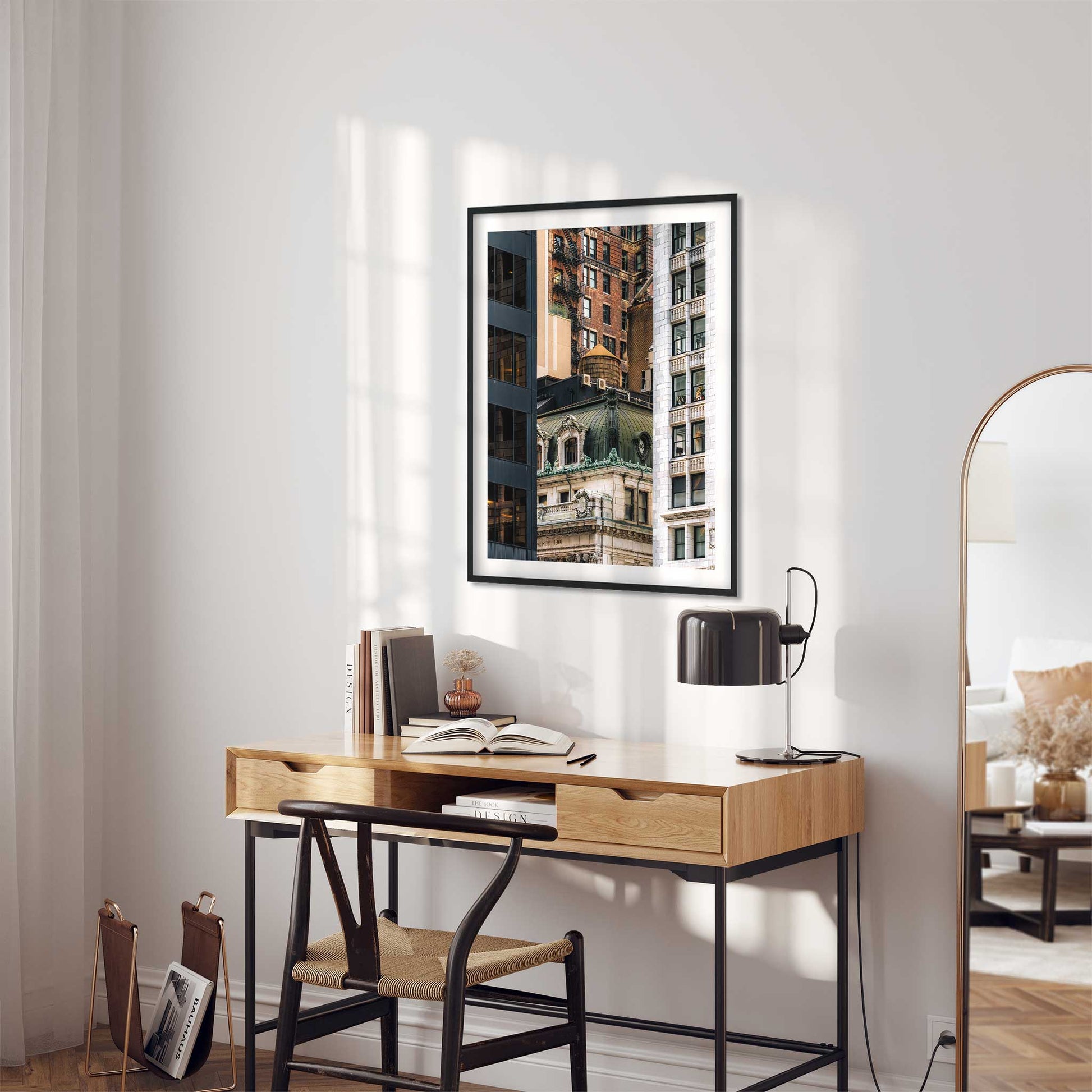 Fine Art Print of Water Tower on Liberty Street Lower Manhattan