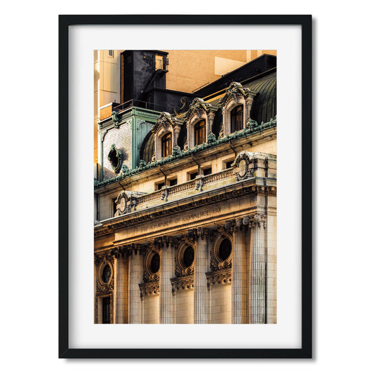 New York Cityscape Photography Color Fine Art Print of Chamber Of Commerce Building Lower Manhattan