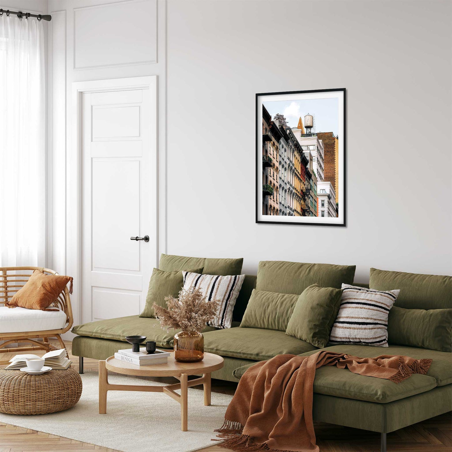 Fine Art Print of Water Tower on Murray Street TriBeCa New York City