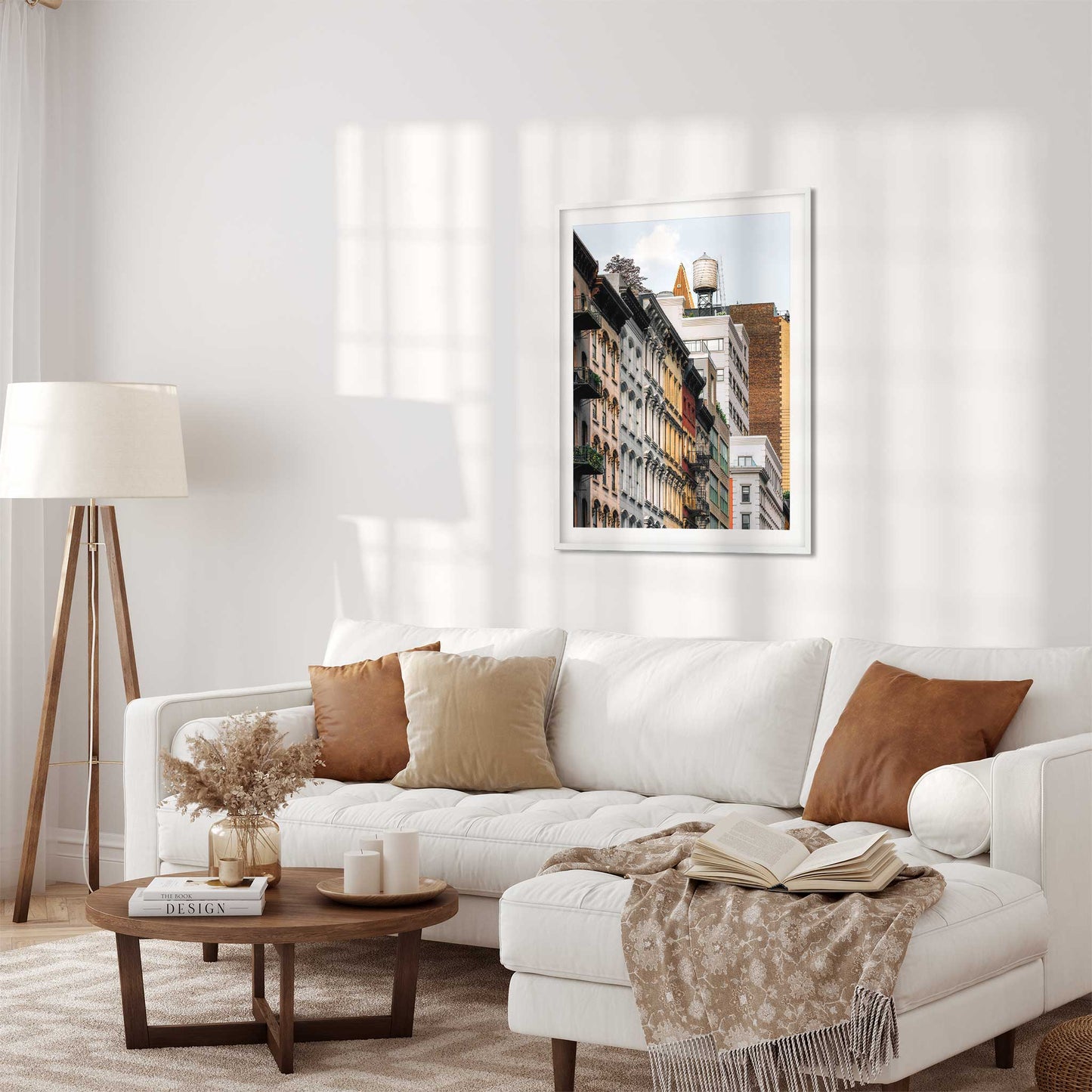 Fine Art Print of Water Tower on Murray Street TriBeCa New York City