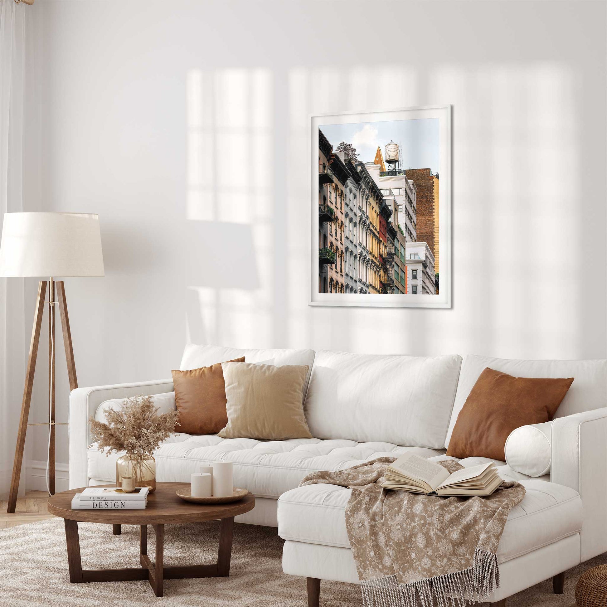 Fine Art Print of Water Tower on Murray Street TriBeCa New York City