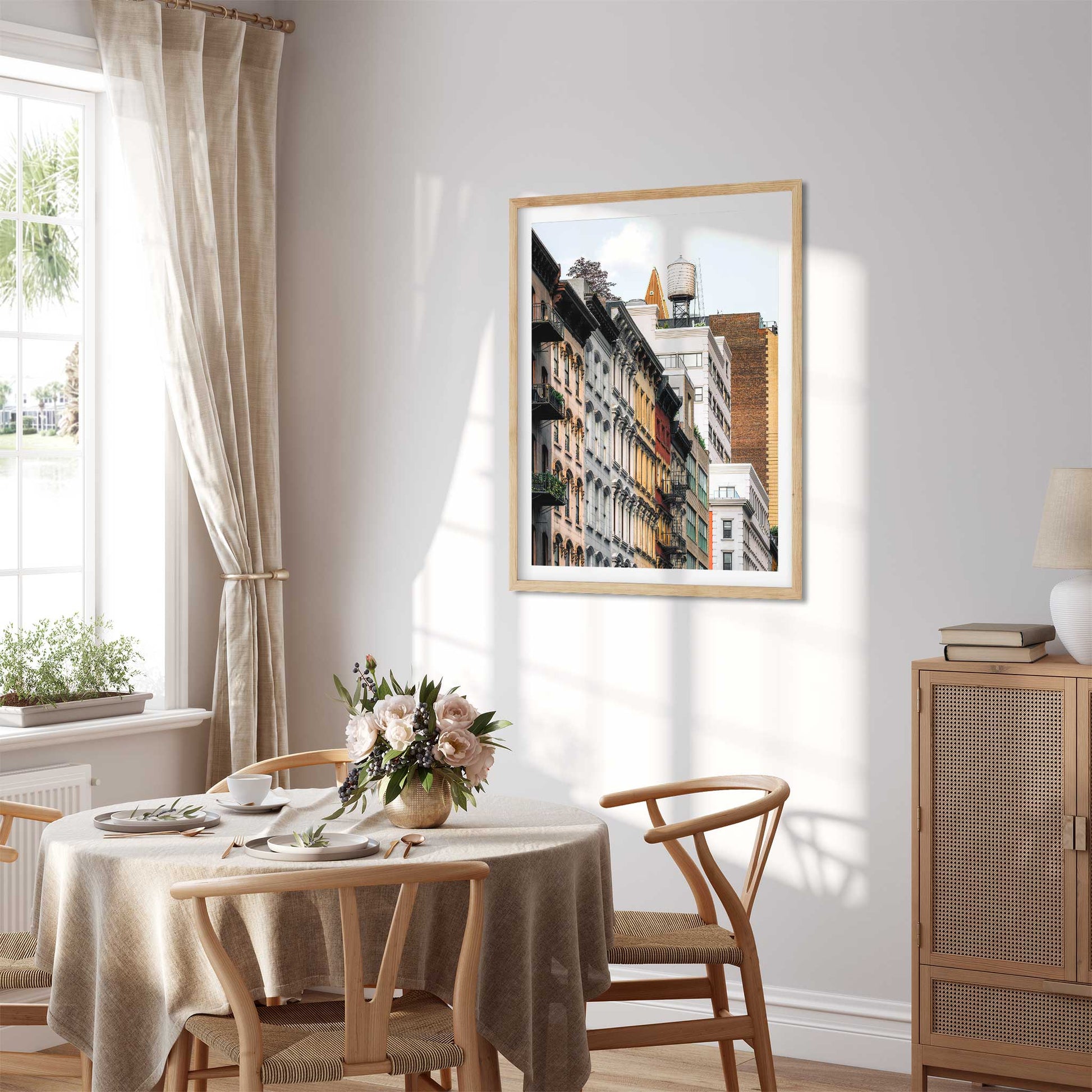 Fine Art Print of Water Tower on Murray Street TriBeCa New York City