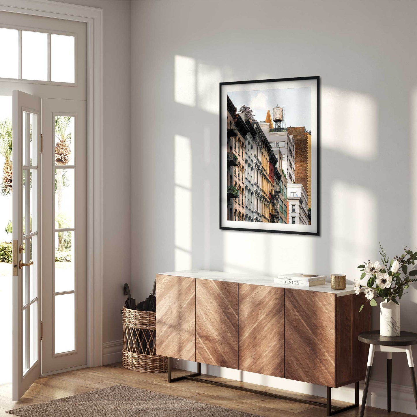 Fine Art Print of Water Tower on Murray Street TriBeCa New York City