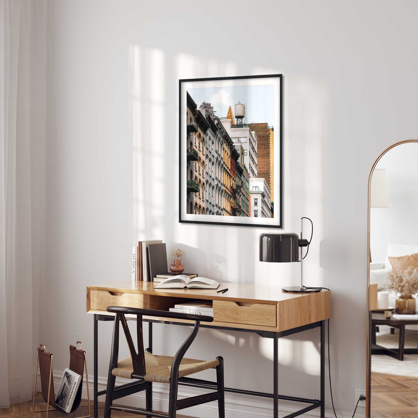 Fine Art Print of Water Tower on Murray Street TriBeCa New York City