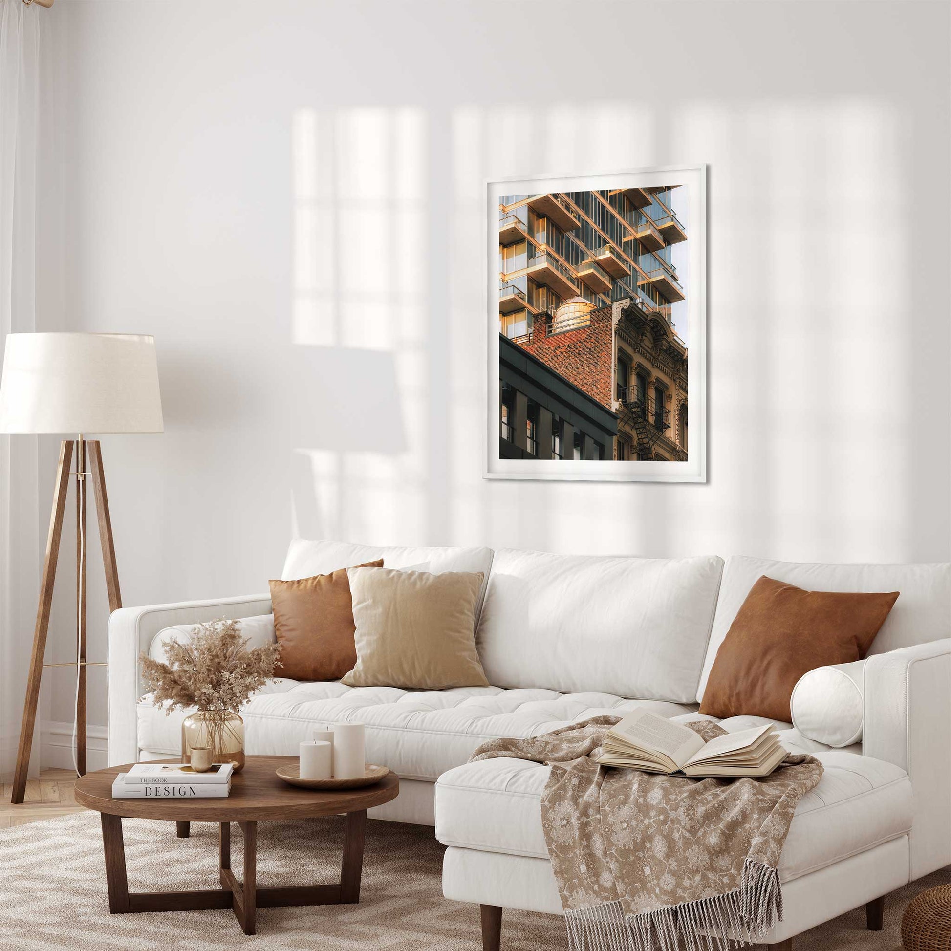 Fine Art Prints of Water Tower on Worth Street TriBeCa New York City