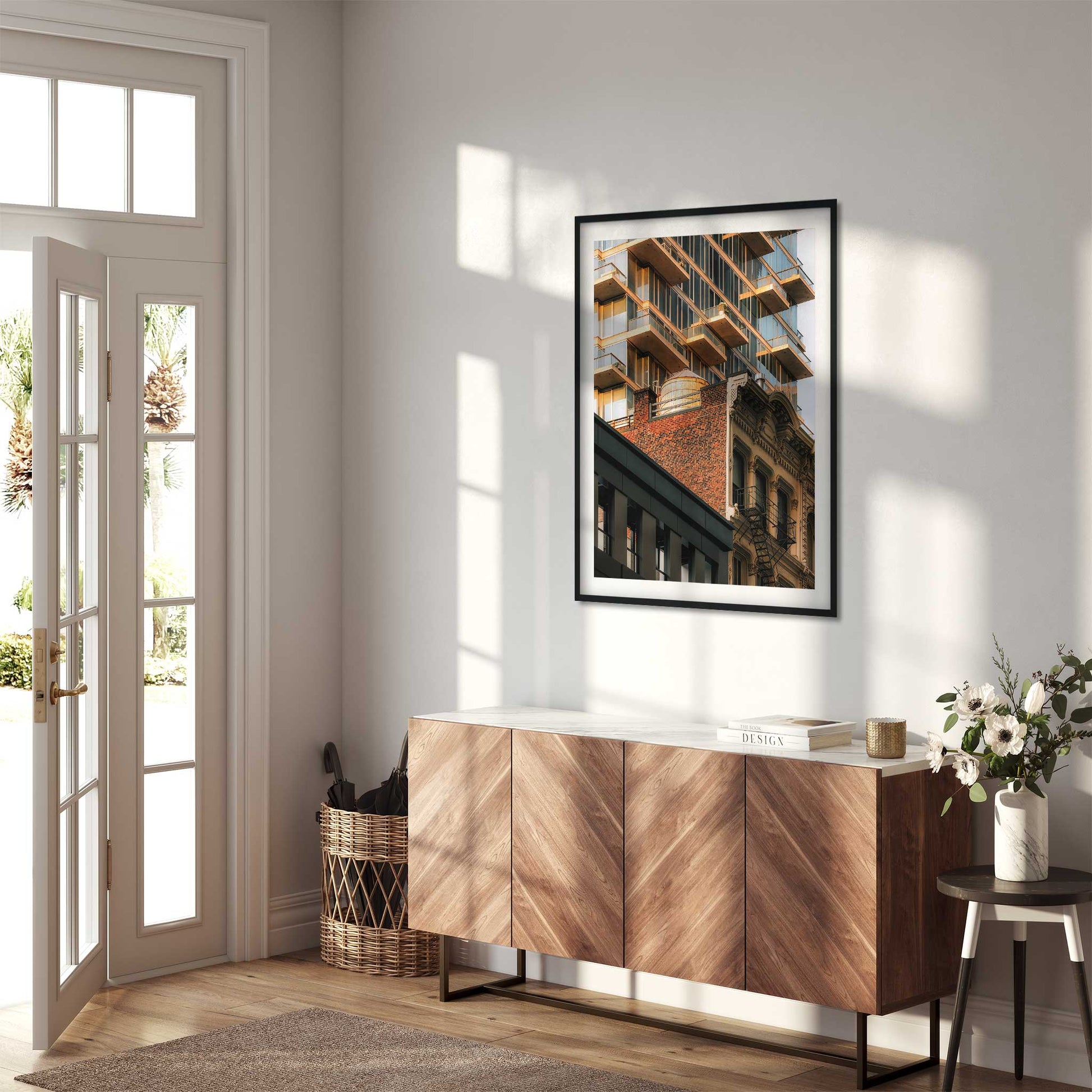 Fine Art Prints of Water Tower on Worth Street TriBeCa New York City