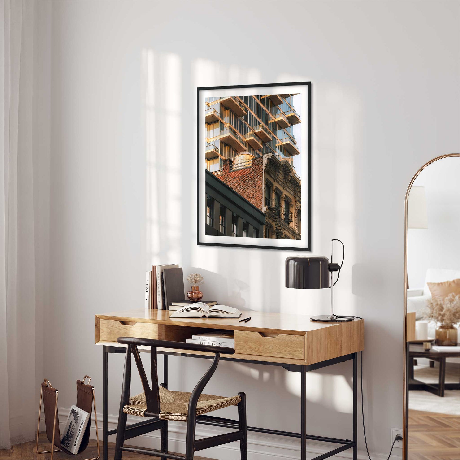 Fine Art Prints of Water Tower on Worth Street TriBeCa New York City